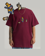 Load image into Gallery viewer, 7.5oz Max Heavyweight Short Sleeve (Robot design with BLACK border)