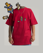 Load image into Gallery viewer, 7.5oz Max Heavyweight Short Sleeve (Robot design with BLACK border)