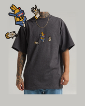 Load image into Gallery viewer, 7.5oz Max Heavyweight Short Sleeve (Robot design with BLACK border)