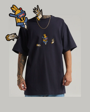 Load image into Gallery viewer, 7.5oz Max Heavyweight Short Sleeve (Robot design with BLACK border)