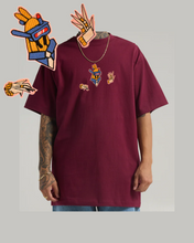 Load image into Gallery viewer, 7.5oz Max Heavyweight Short Sleeve (Robot design with PINK border)