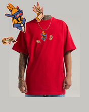 Load image into Gallery viewer, 7.5oz Max Heavyweight Short Sleeve (Robot design with PINK border)