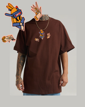 Load image into Gallery viewer, 7.5oz Max Heavyweight Short Sleeve (Robot design with PINK border)