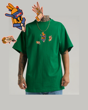 Load image into Gallery viewer, 7.5oz Max Heavyweight Short Sleeve (Robot design with PINK border)