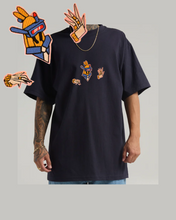 Load image into Gallery viewer, 7.5oz Max Heavyweight Short Sleeve (Robot design with PINK border)