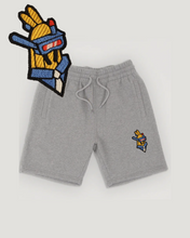 Load image into Gallery viewer, 8.5oz FLEECE JOGGER SHORTS (Black Border)
