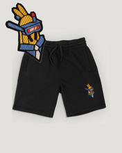 Load image into Gallery viewer, 8.5oz FLEECE JOGGER SHORTS (Black Border)

