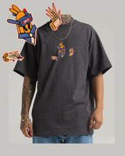 Load image into Gallery viewer, 7.5oz Max Heavyweight Short Sleeve (Robot design with PINK border)
