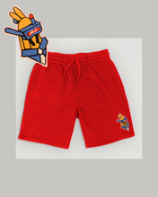 Load image into Gallery viewer, 8.5oz FLEECE JOGGER SHORTS (Pink Border)
