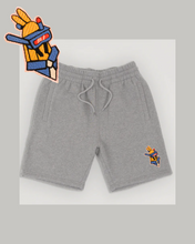 Load image into Gallery viewer, 8.5oz FLEECE JOGGER SHORTS (Pink Border)
