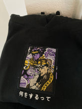 Load image into Gallery viewer, 1/1 Jotaro IMPERFECT Small Black Hoodie
