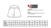 Load image into Gallery viewer, 8.5oz FLEECE JOGGER SHORTS (Black Border)
